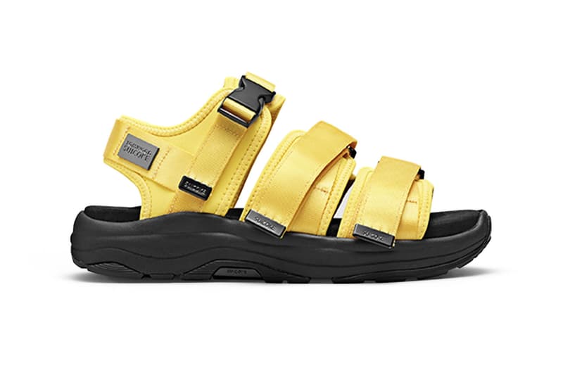 Suicoke Tom Wood Mako S GGA Vega green yellow black olive strap sandals mules leather nylon rubber gunmetal release info date price