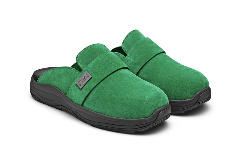 Suicoke Tom Wood Mako S GGA Vega green yellow black olive strap sandals mules leather nylon rubber gunmetal release info date price
