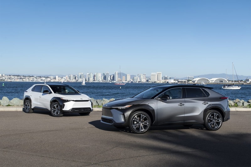 toyota electric cars vehicles suv bz4x 2023 pricing price cost information announcement spring release