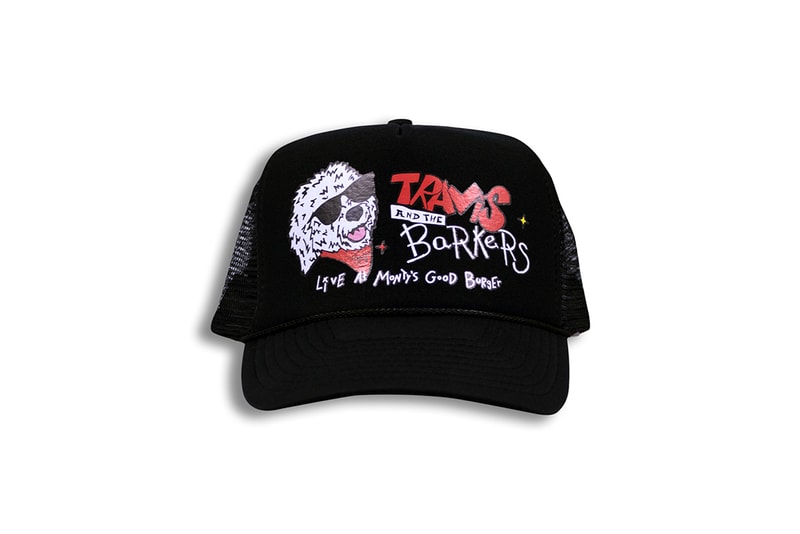 Travis & the Barkers Monty's Good Burger collaboration collection Travis’s Oat Matcha Latte Shake fast food plant-based sustainable impossible foods grass vegan vegetarian 