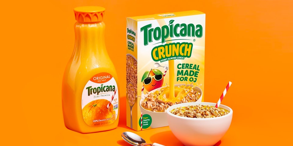 Tropicana Introduces the First Cereal Made for OJ | Hypebeast