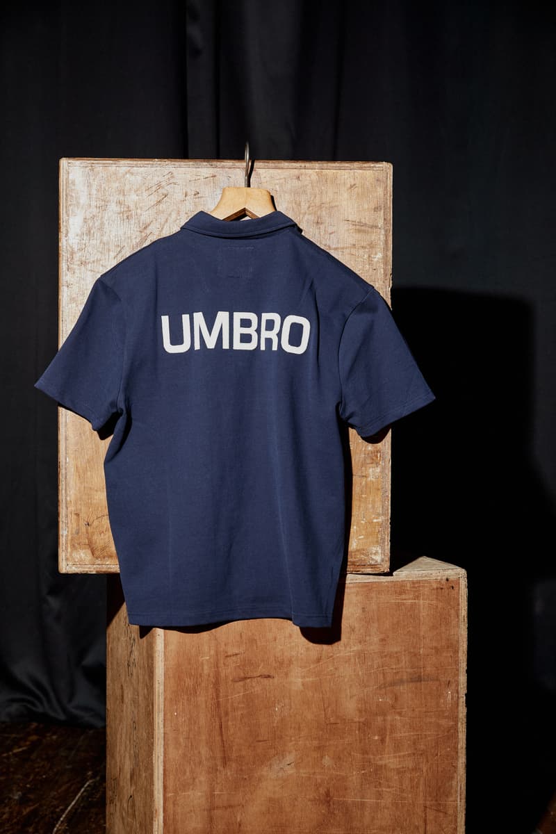 Umbro Nigel Cabourn army gym design training gear military UMBRO british track suits drill top shorts pants release info date