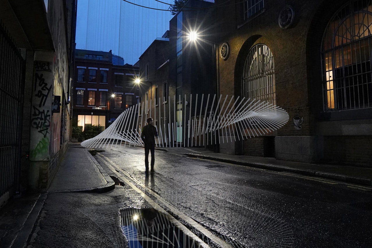 Vincent Leroy 'Ghost Halo' London Art Installation