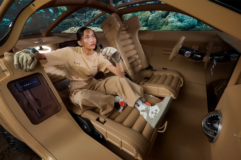 virgil abloh mercedes maybach s class s680 release details information off white capsule collection buy cop purchase 150