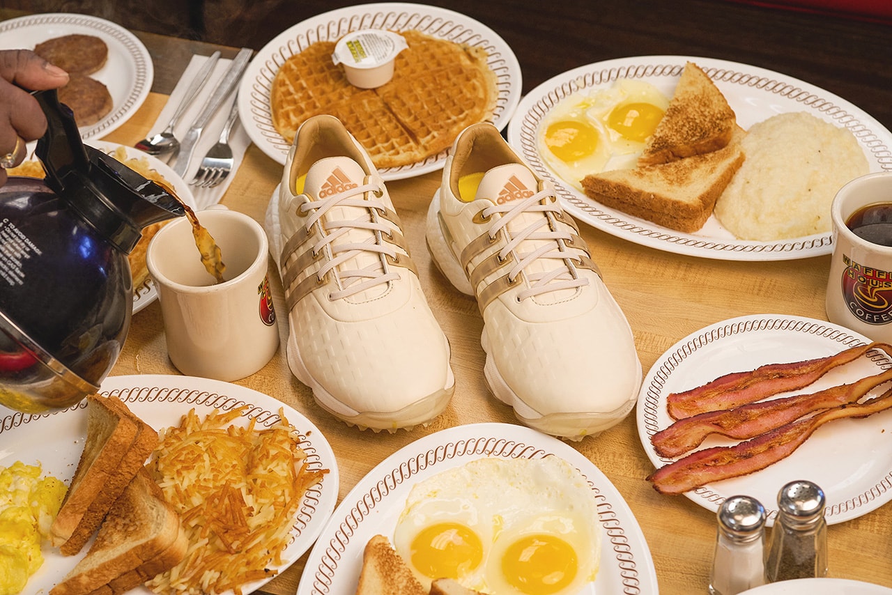 Waffle House Golf Shoe x adidas TOUR360 Collaboration