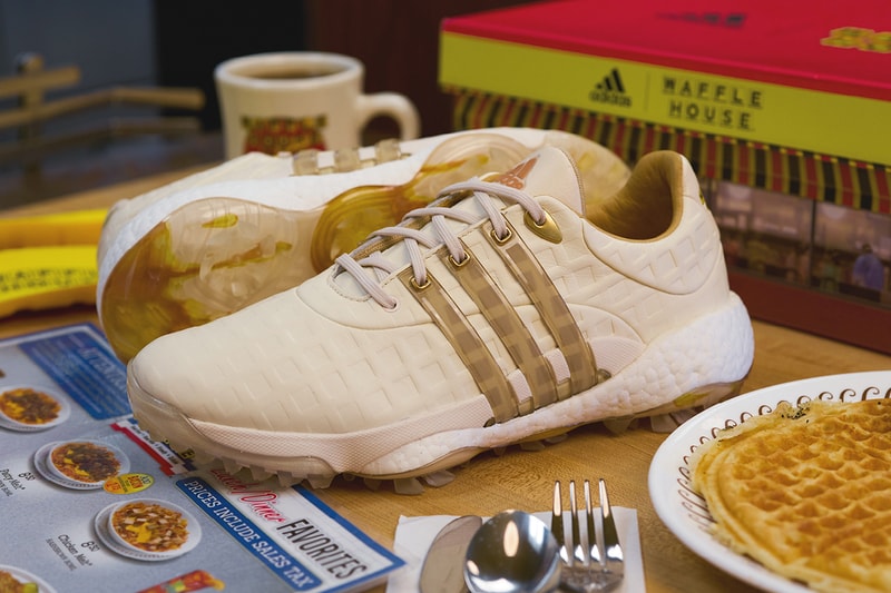 Waffle House Golf Shoe x adidas TOUR360 Collaboration