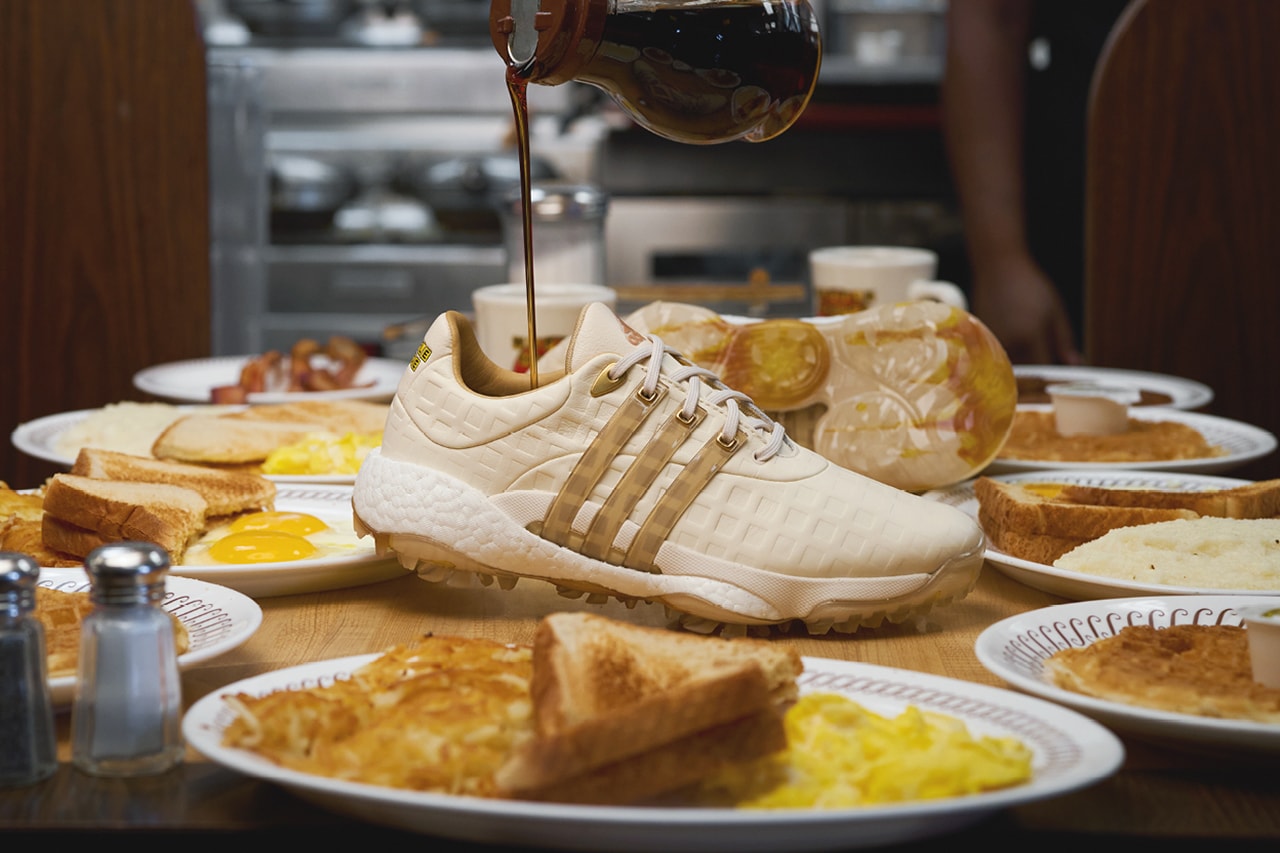 Waffle House Golf Shoe x adidas TOUR360 Collaboration