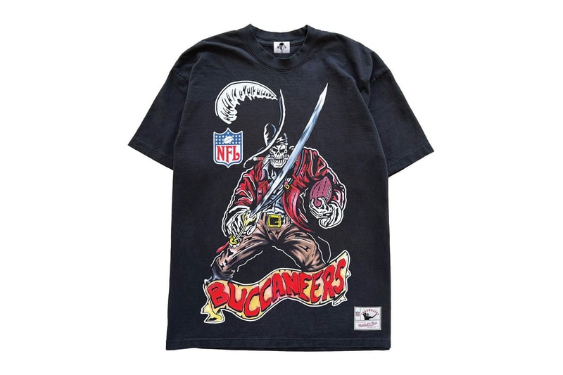 Warren Lotas Teams up With Mitchell & Ness for NFL 2022 Draft Capsule los angeles rams cincinnati bengals tampa bay buccaneers new england patriots throwback collection tom brady