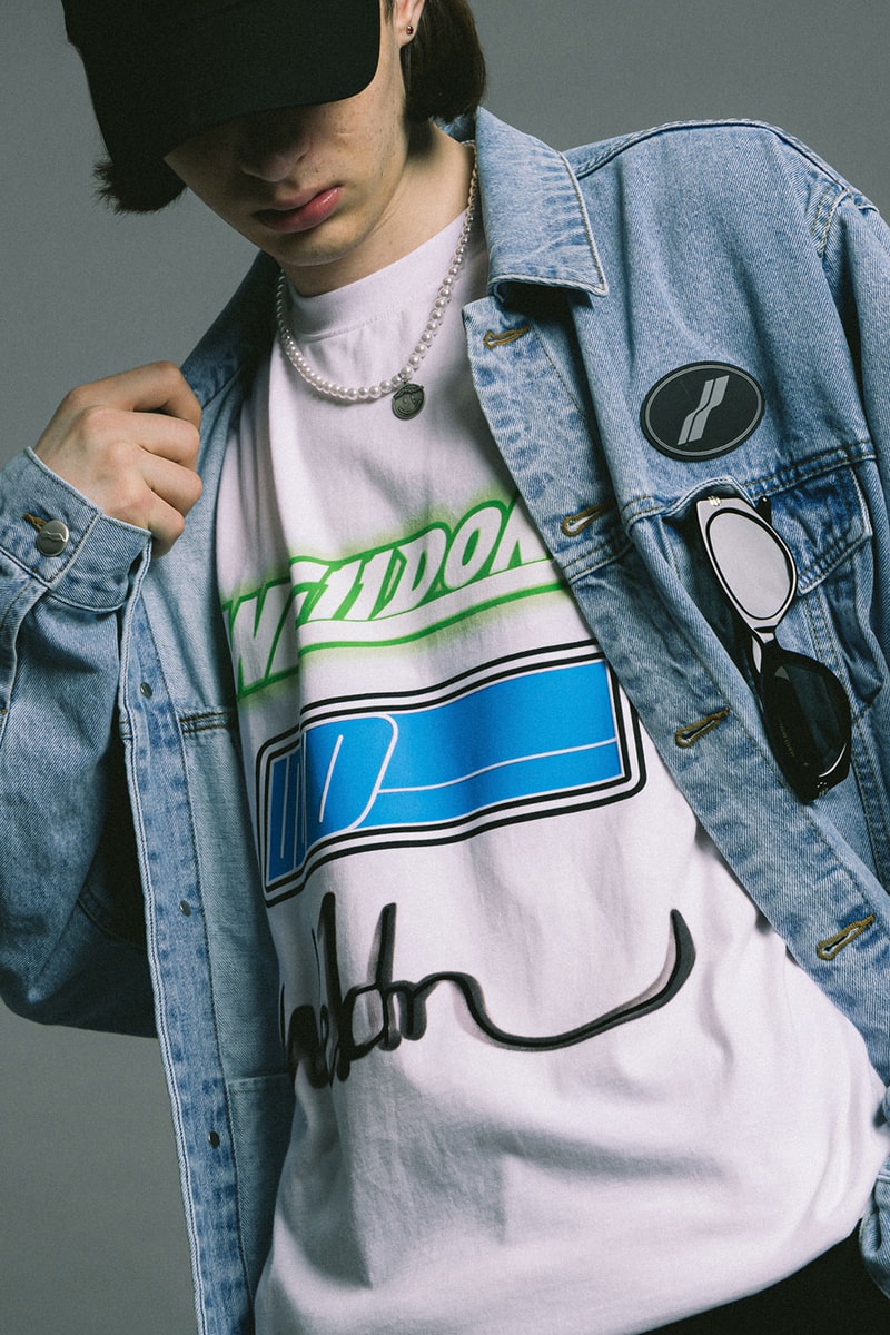 WE11DONE Spring Summer 2022 Ready to Wear Drop 2 HBX Release Info Buy Price T-shirt Long Sleeved Short Jeans Denim Pants Smile Teddy Bear