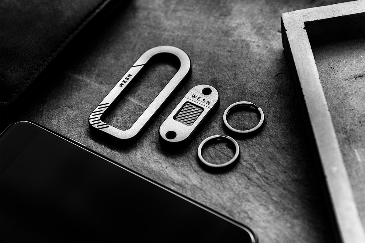 wesn edc everyday carry gear gadgets carabiner keychain wallet knives multitool billy chester sweden swedish design  