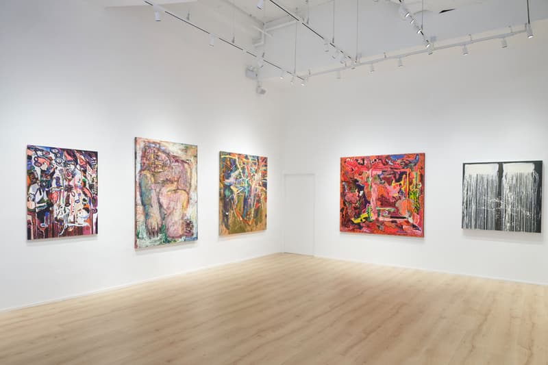 WOAW Gallery Presents REFLECTIONS PARTLY FICTION matt black kevin poon personal truth John Armleder Daniel Crew Chubb JPW3 Jordy Kerwick Leelee Kimmel Spencer Lewis Chris Martin Cristina de Miguel Julian Schnabel Pat Steir artist exhibition info