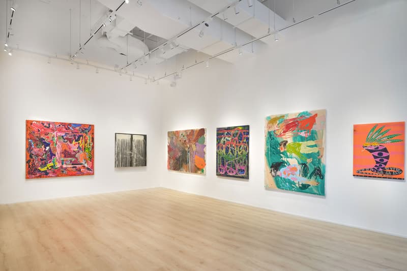 WOAW Gallery Presents REFLECTIONS PARTLY FICTION matt black kevin poon personal truth John Armleder Daniel Crew Chubb JPW3 Jordy Kerwick Leelee Kimmel Spencer Lewis Chris Martin Cristina de Miguel Julian Schnabel Pat Steir artist exhibition info