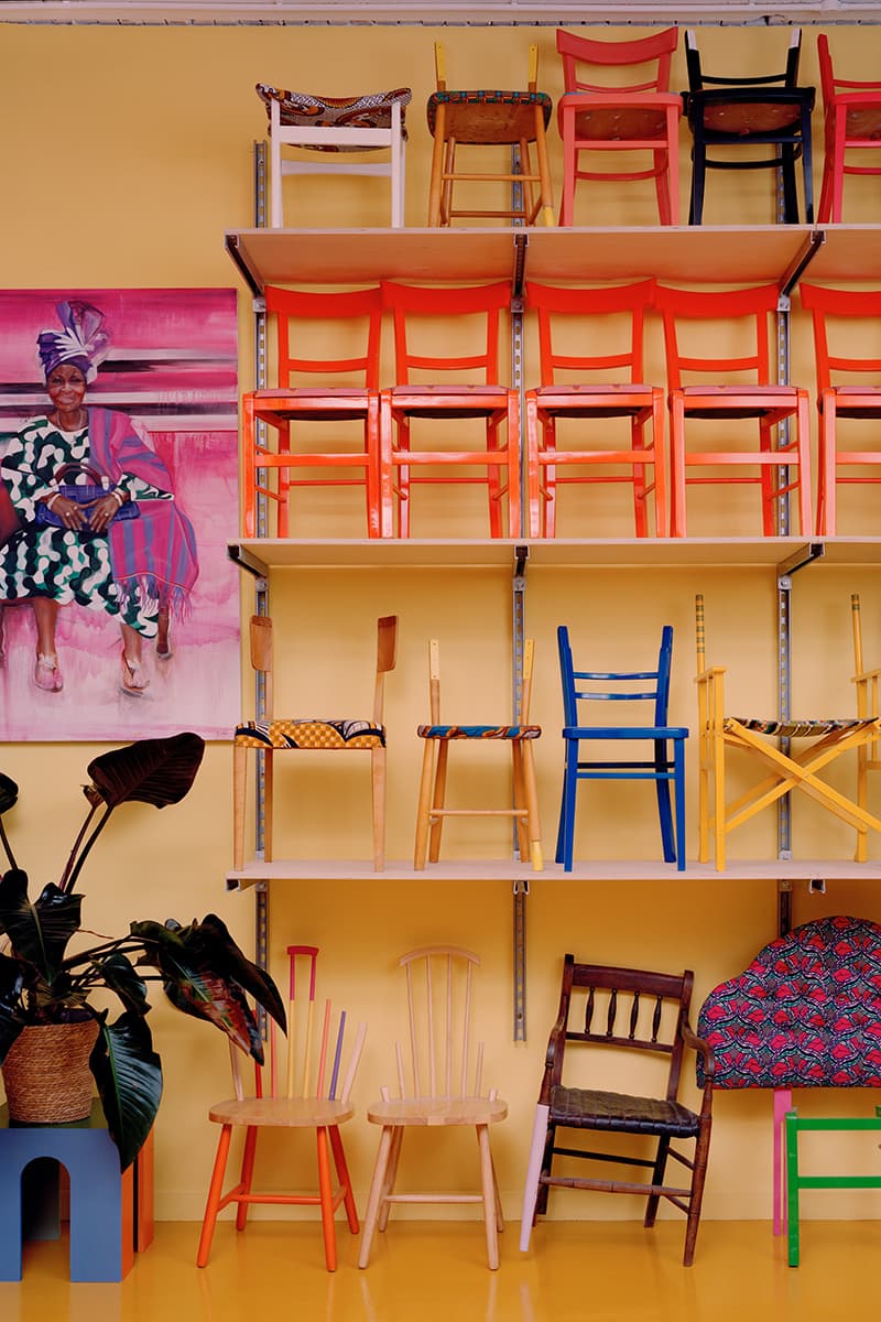 Yinka Ilori Collaborates with Sam Jacob for New London Studio