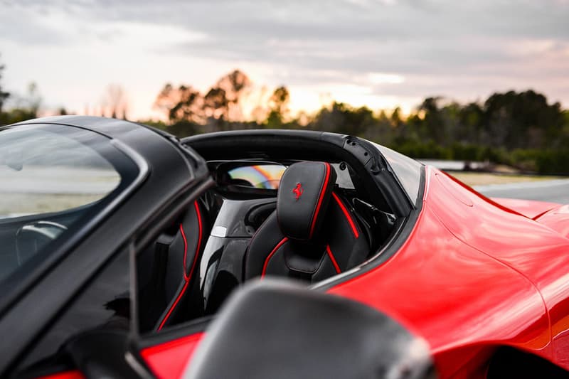 Ferrari LaFerrari Aperta 2017 Low Milage Bring a Trailer Auction $5 Million USD For Sale Rosso Corsa Convertible Carbon Fiber Rare Italian Hybrid Hypercar