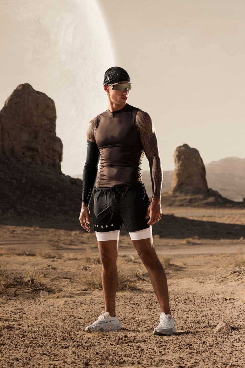 ASRV x Outlast® Athleisure Apparel Performance Wear Phase-Change Materials Thermoregulating NASA Certified Space TechnologyTM Micro-Printed Wax Thermally Adaptive Matrix Infusion Coating Activewear Futuristic Modern Athletes Core Regulation Heat Daily Wear Moisture Wicking Reduction Research Absorb Store Performance-Enhancing Balanced Microclimate Innovative Textiles