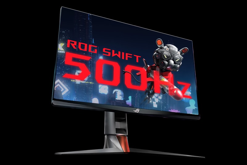 ASUS ROG Swift 500 Hz Gaming Monitor Action Games Fight Scenes Announcement First Ever Details