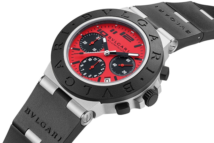 Bulgari Teams Up With Ducati for Special Edition Aluminum Chronograph Watch
