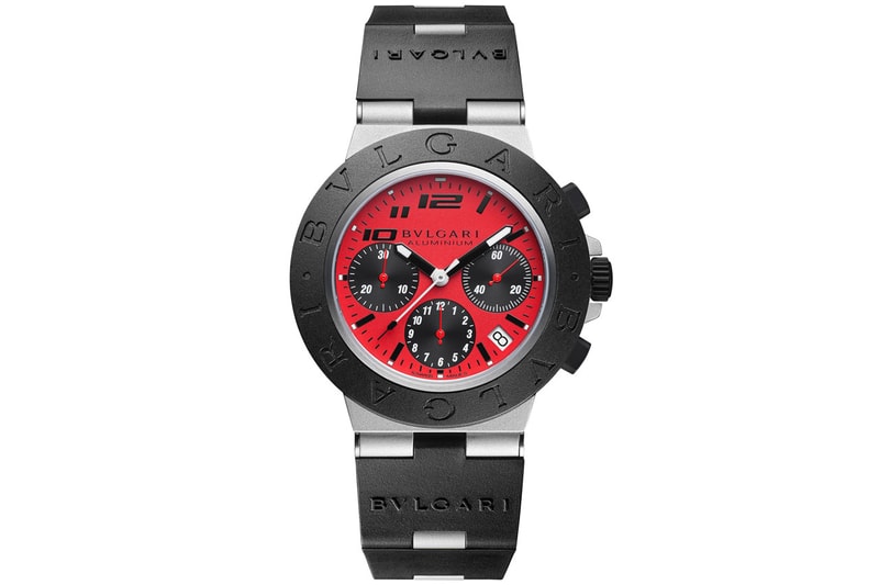 Bulgari Teams Up With Ducati for Special Edition Aluminum Chronograph Watch Watches