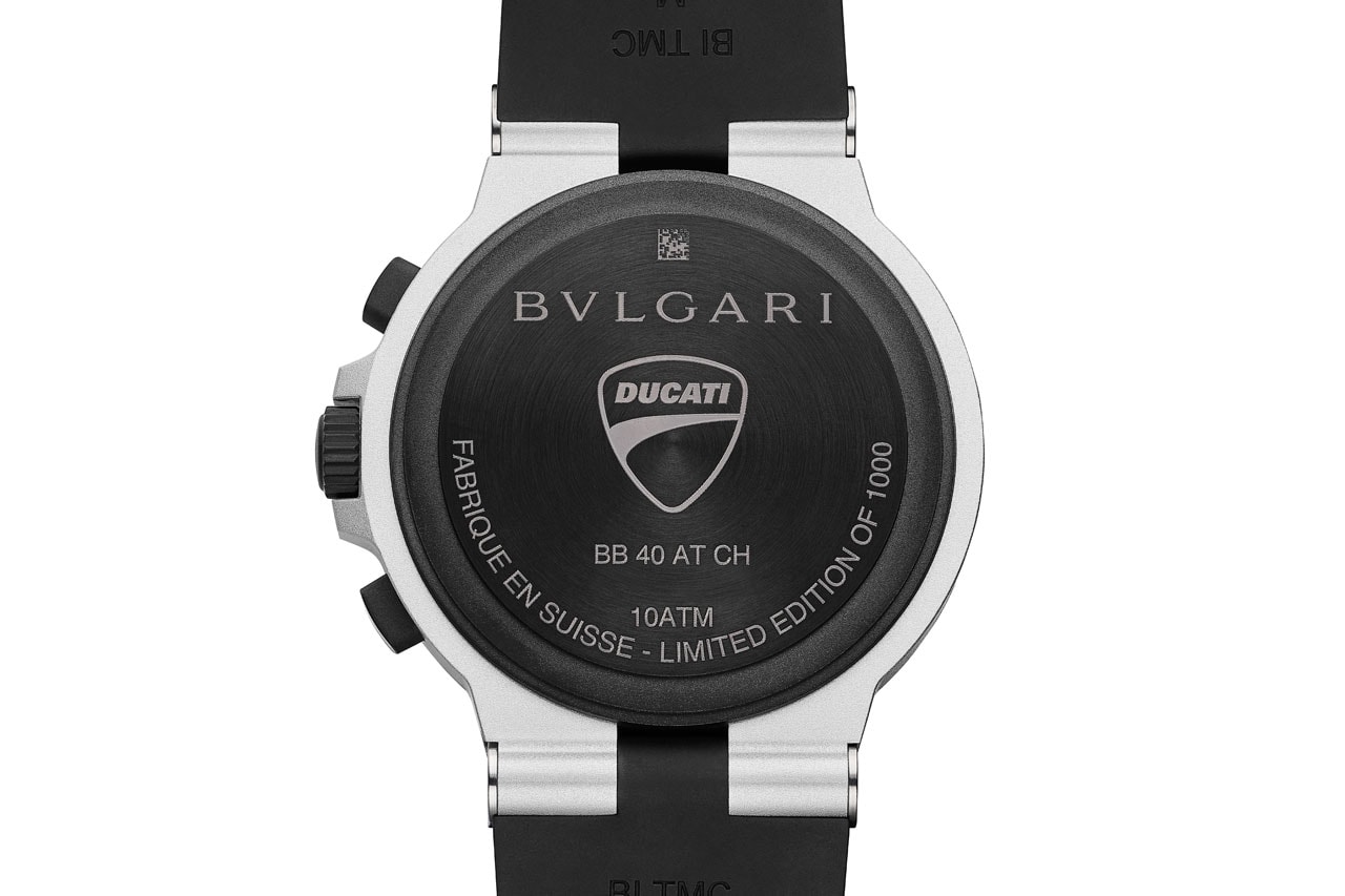 Bulgari Teams Up With Ducati for Special Edition Aluminum Chronograph Watch Watches