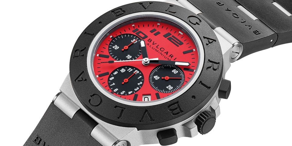 Bulgari x Ducati Special Edition Aluminum Chronograph Watch | Hypebeast