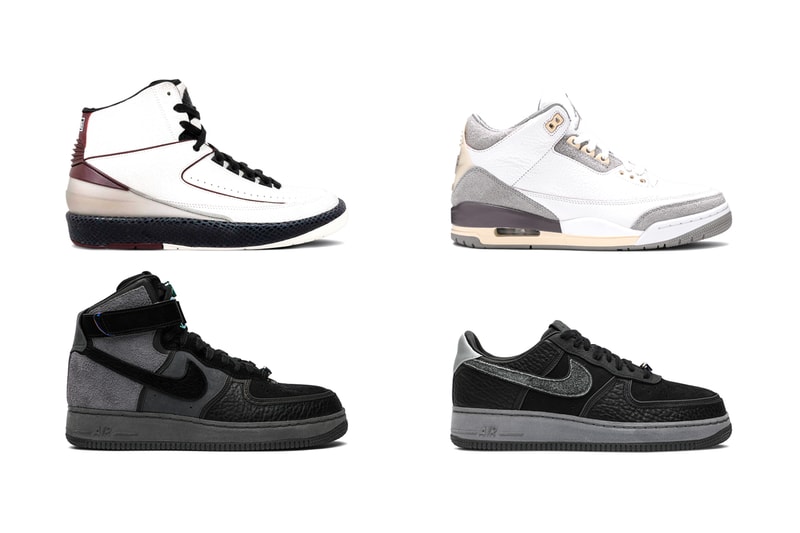 GOAT A Ma Maniére Memorable Collabs Roundup Air Force 1 Low High adidas Air Jordan 3 Diadora Italian Sportswear Label Raised By Women Short Film George Floyd Black Airness Hand Wash Cold Air Force 1 Low '07 Novelle Peach N9000 Nubuck Suede Lateral Striations Pebbled Tumbled Leather Outsole Midsole Heel Tab Outer Heel Outsole Construction Black Tan Caramel The Whitaker Group Futurecraft 4D Ultra4D Michael Jordan Signature Swoosh Three Stripes