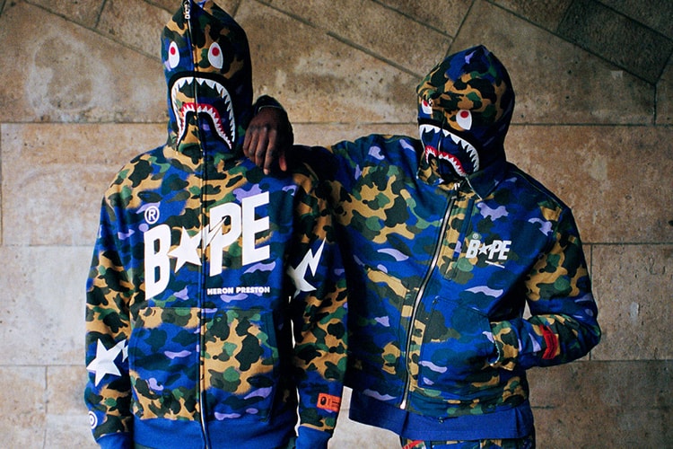 The Heron Preston x BAPE Collaboration Epitomizes Streetwear Magic