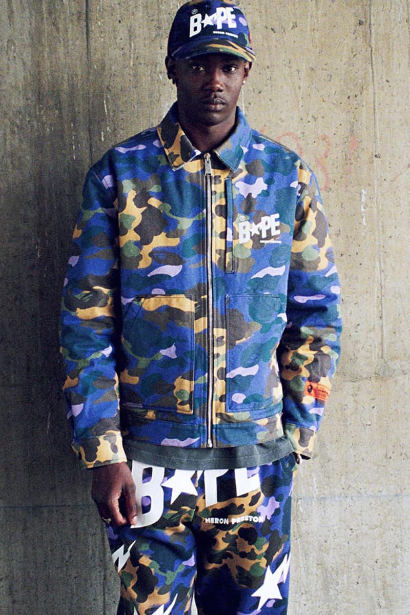 The Heron Preston x BAPE Collaboration Epitomizes Streetwear Magic Fashion