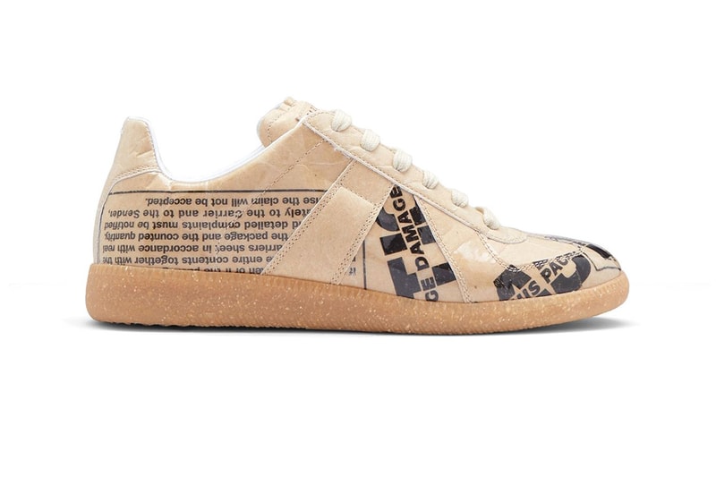 Maison Margiela Tosses Its Replica Sneaker in Paper Footwear