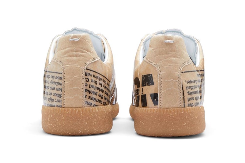 Maison Margiela Tosses Its Replica Sneaker in Paper Footwear