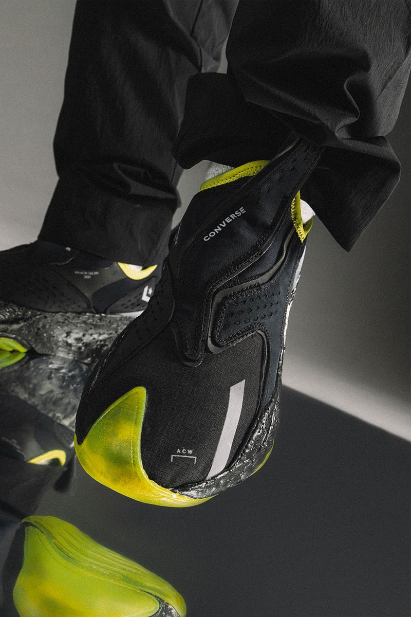 A-COLD-WALL* Converse Aeon Active CX Black/Apple Green HBX Release Info Buy Price Samuel Ross