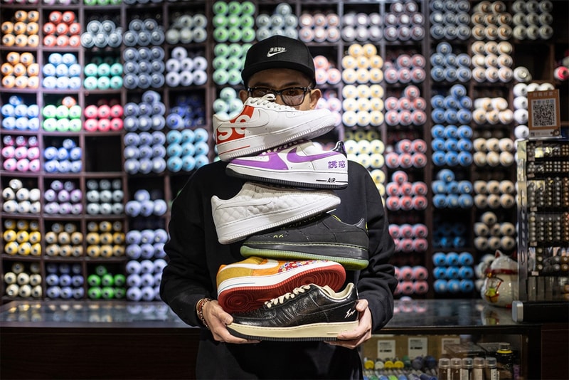 ABS NOISE nike air force 1 sole mates interview 400ml graffiti artist china 