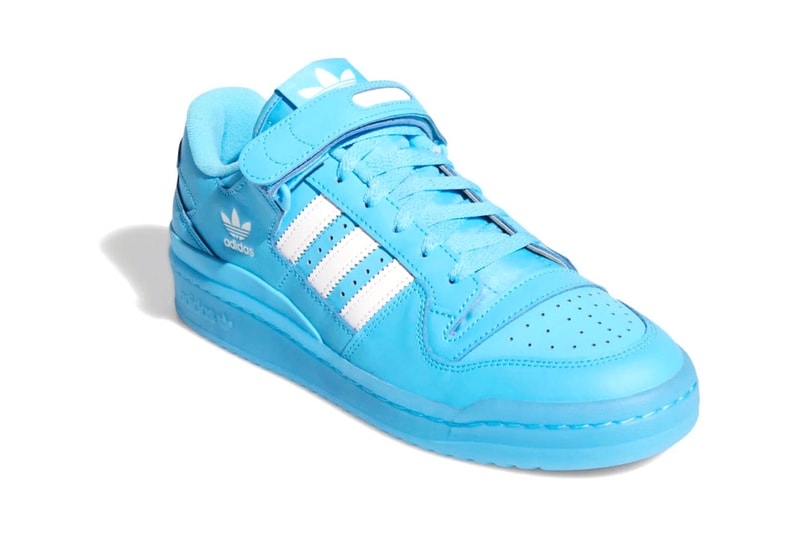 adidas forum low sky rush gw1614 cloud white three stripes blue low top release info date price 90 USD