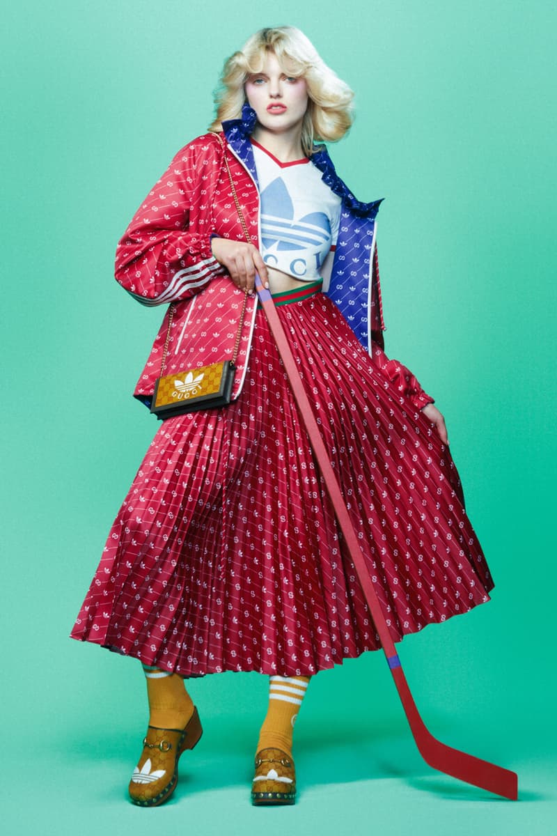 adidas x Gucci Collaboration Full Release Information Collection Fall 2022 Alessandro Michele Runway Drops Campaign Lookbook