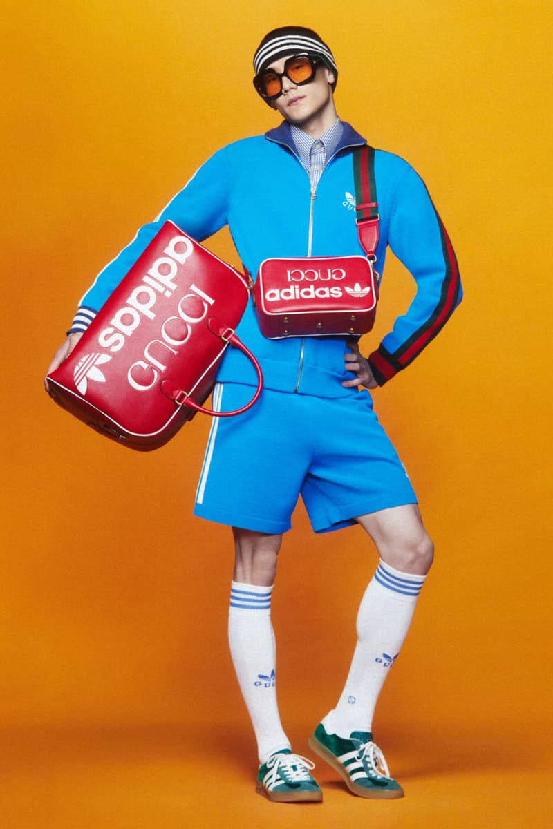 adidas x Gucci Collaboration Full Release Information Collection Fall 2022 Alessandro Michele Runway Drops Campaign Lookbook