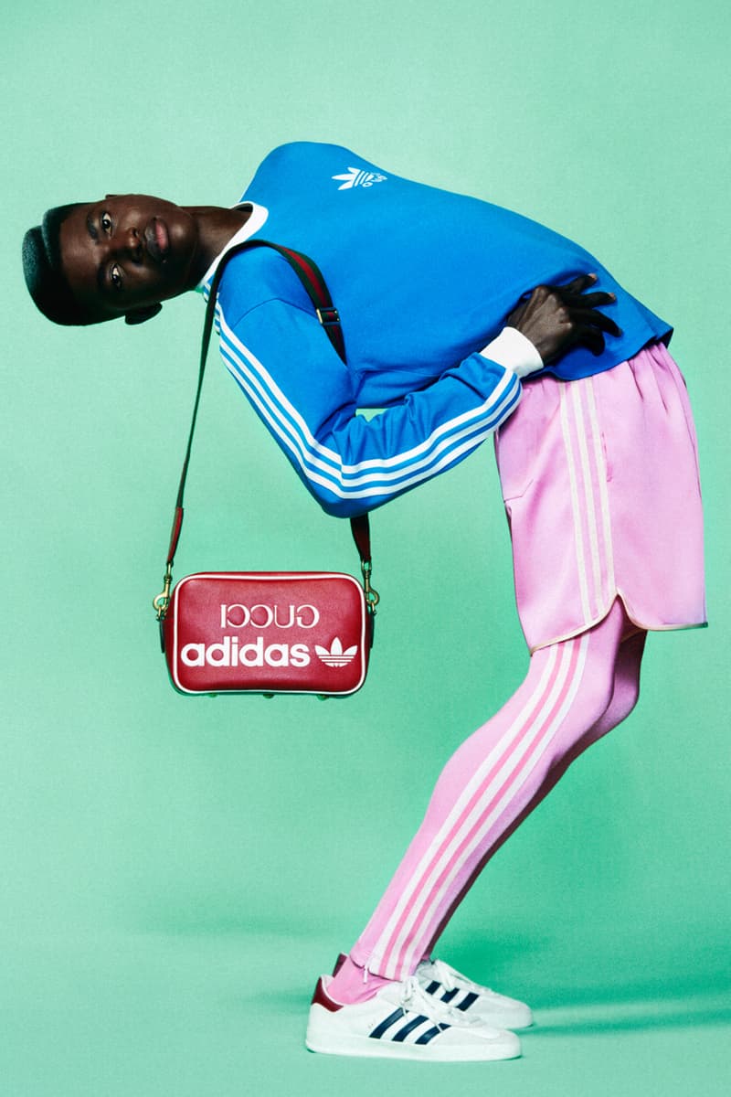 adidas x Gucci Collaboration Full Release Information Collection Fall 2022 Alessandro Michele Runway Drops Campaign Lookbook 