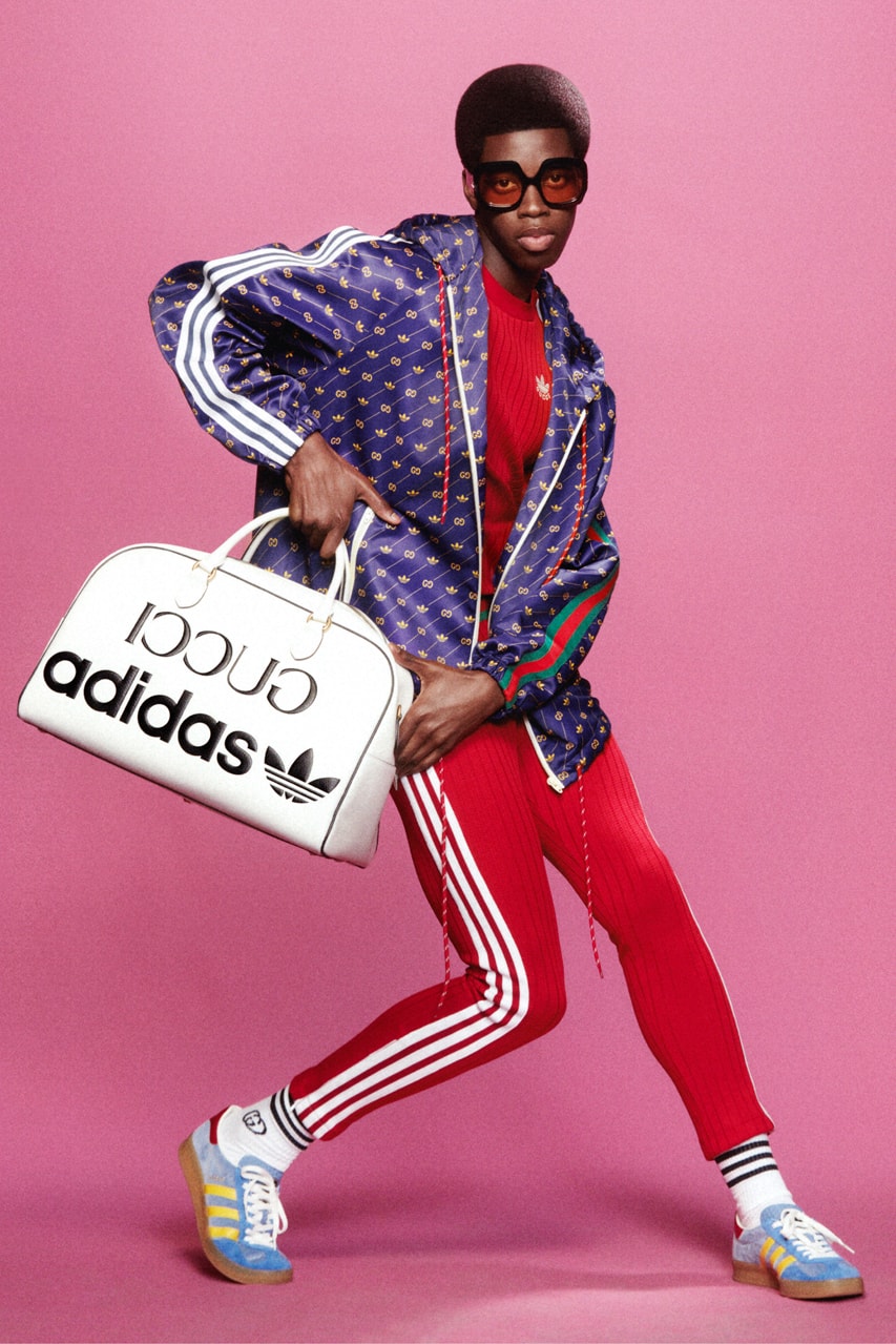 adidas x Gucci Collaboration Full Release Information Collection Fall 2022 Alessandro Michele Runway Drops Campaign Lookbook 