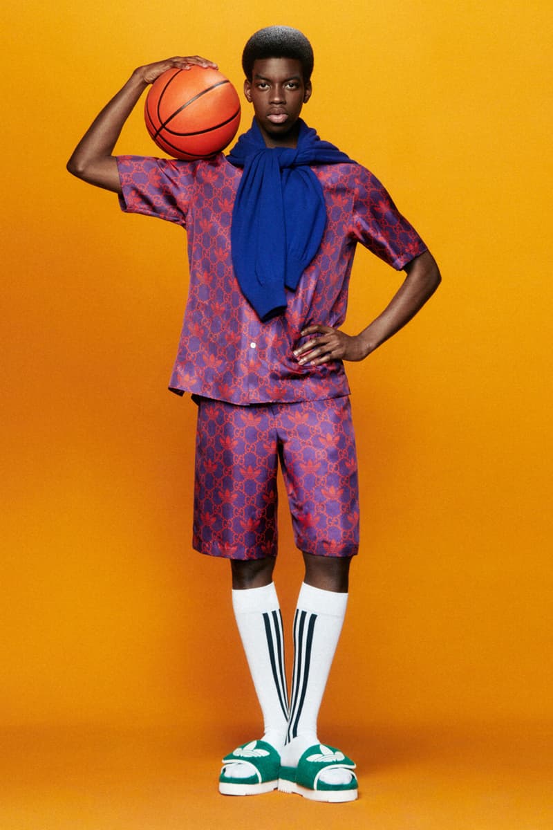 adidas x Gucci Collaboration Full Release Information Collection Fall 2022 Alessandro Michele Runway Drops Campaign Lookbook