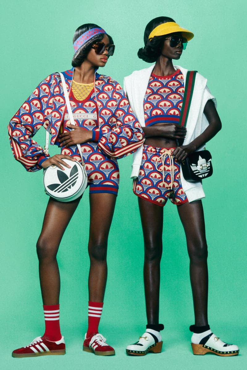 adidas x Gucci Collaboration Full Release Information Collection Fall 2022 Alessandro Michele Runway Drops Campaign Lookbook