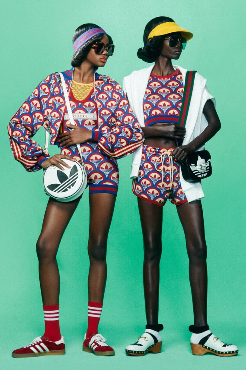 adidas x Gucci Collaboration Full Release Information Collection Fall 2022 Alessandro Michele Runway Drops Campaign Lookbook