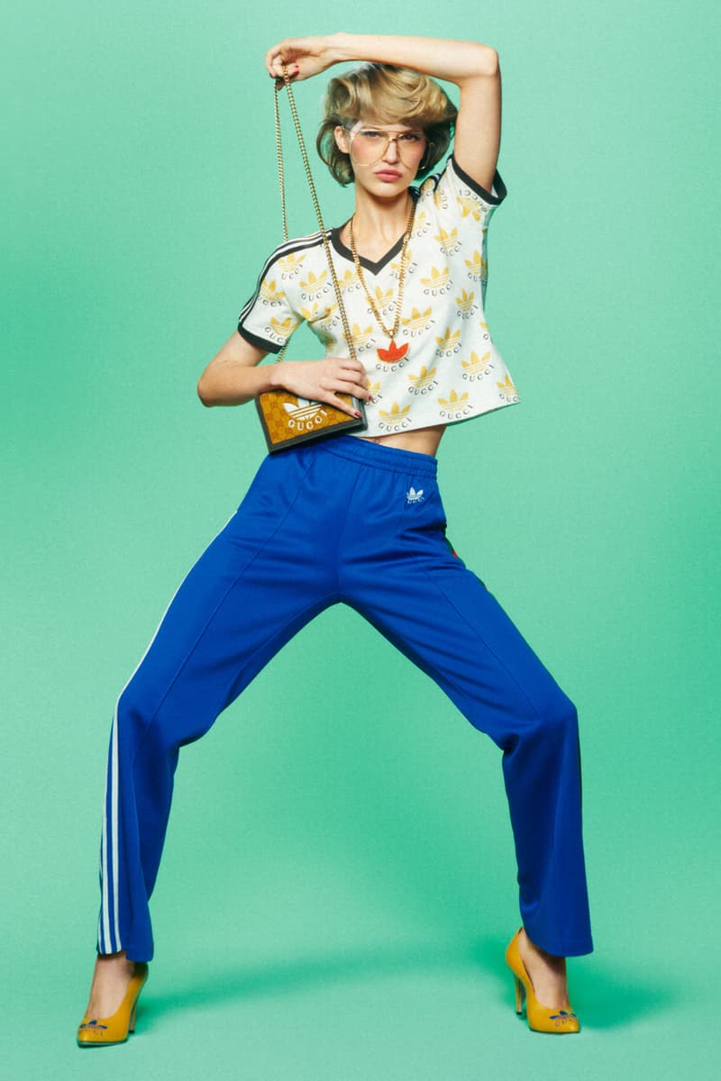 adidas x Gucci Collaboration Full Release Information Collection Fall 2022 Alessandro Michele Runway Drops Campaign Lookbook