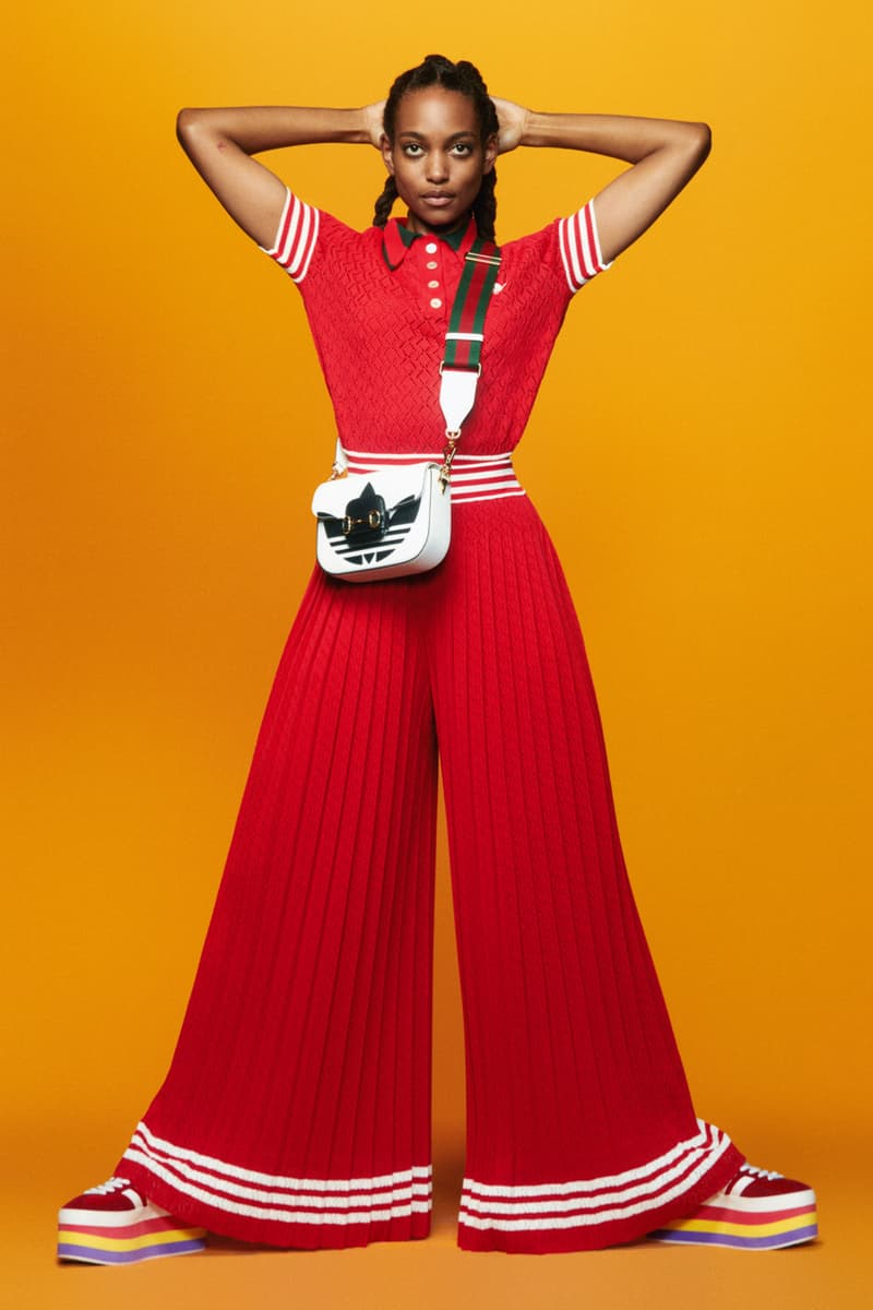 adidas x Gucci Collaboration Full Release Information Collection Fall 2022 Alessandro Michele Runway Drops Campaign Lookbook