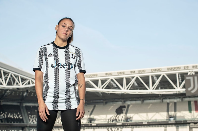 juventus 2022 home jersey serie a adidas black and white stripes release details