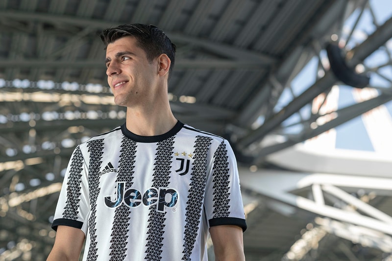 juventus 2022 home jersey serie a adidas black and white stripes release details