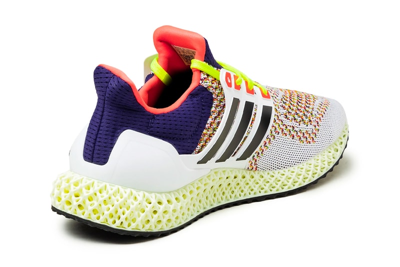 adidas Ultra4D Ftwr White / Core Black / Solar Red GX6364 Release Information Primeknit UltraBOOST Drops