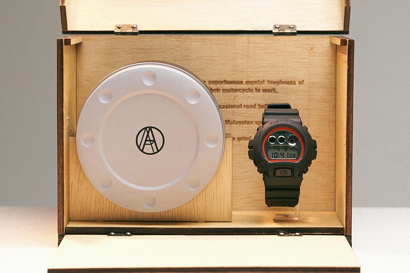AGAINST LAB Joins G-SHOCK for a Motorcycle DW-6900 Malaysia transport watches digital accessories 