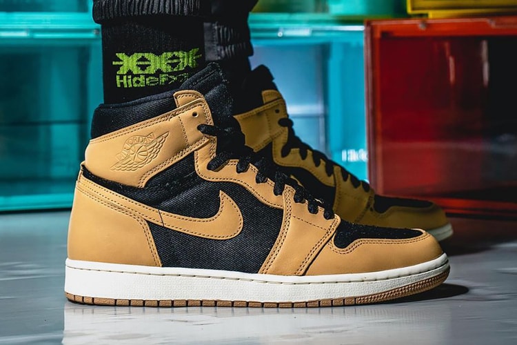 Air Jordan 1 Retro High OG "Heirloom" Bears a Fall-Friendly Fit