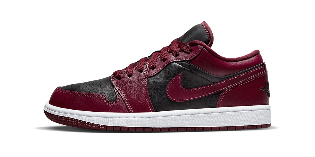 AirJordan 1 Maroon/Black Air Jordan 1 Low Maroon Black DB6491-600 | SneakerNews.com main image 4