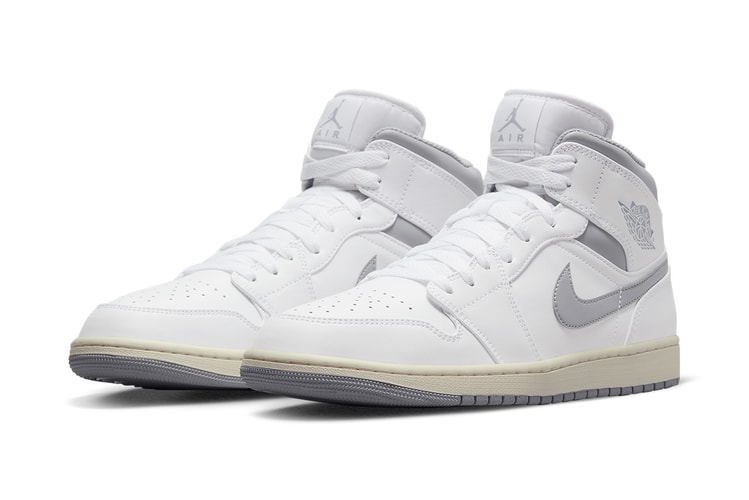 This Air Jordan 1 Mid Mimics the "Neutral Grey" Aesthetic