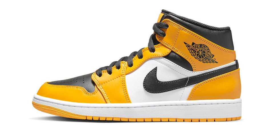 Air jordan mid black yellow Clearance