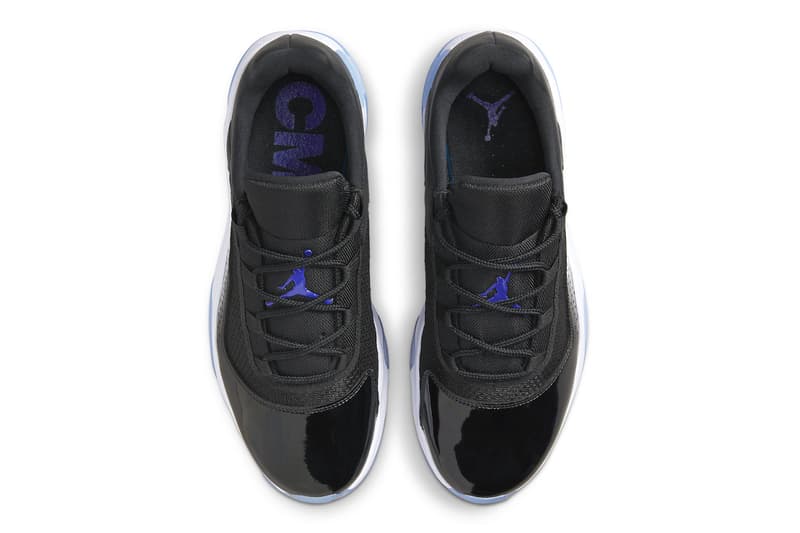 Take a Look at the Air Jordan 11 CMFT Low "Space Jam" DX3731-001 black dark concord-white